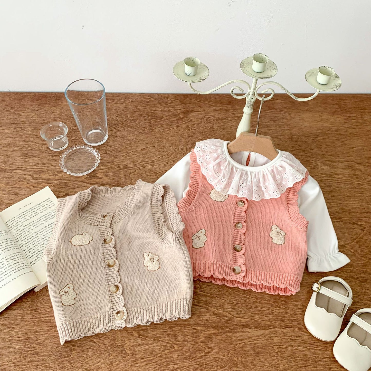 Girls Cardigan Vest
