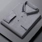 Solid Color Casual Dad Long-t-shirt