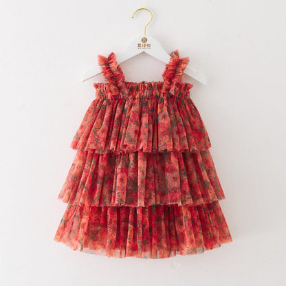 Children's Princess Chiffon Skirt