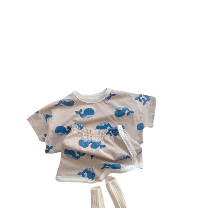 Baby Cartoon Printing Suit
