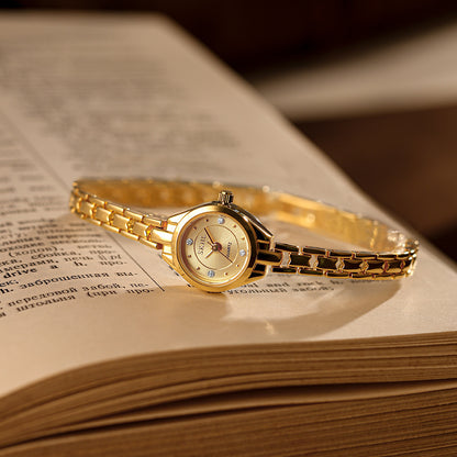 Elegant Steel Belt Casual Women's Watch