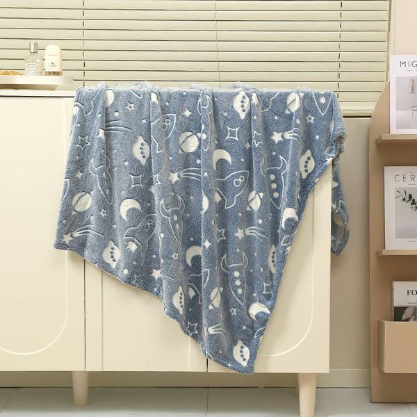 Baby Cartoon Flannel Blanket