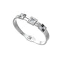 Full Body Titanium Steel Plated 18K Gold Light Luxury Bracelet