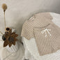 Short Sleeve Sweater & Shorts Set