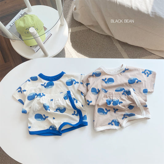 Baby Cartoon Printing Suit