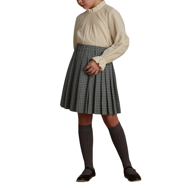 Children's Clothing Polka Long Sleeve