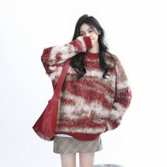 Round Neck Sweater Handsome Undershirt