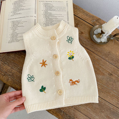 Baby Knitted Sweater Vest