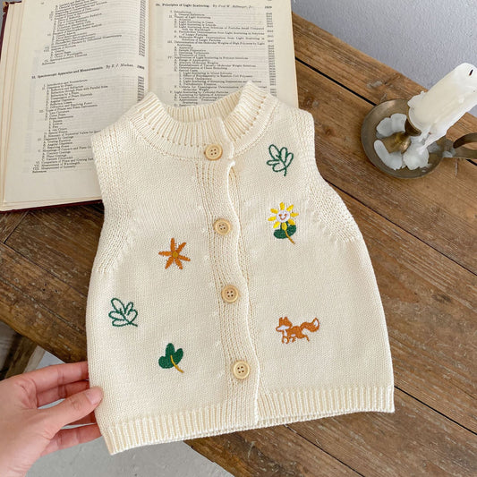 Baby Knitted Sweater Vest