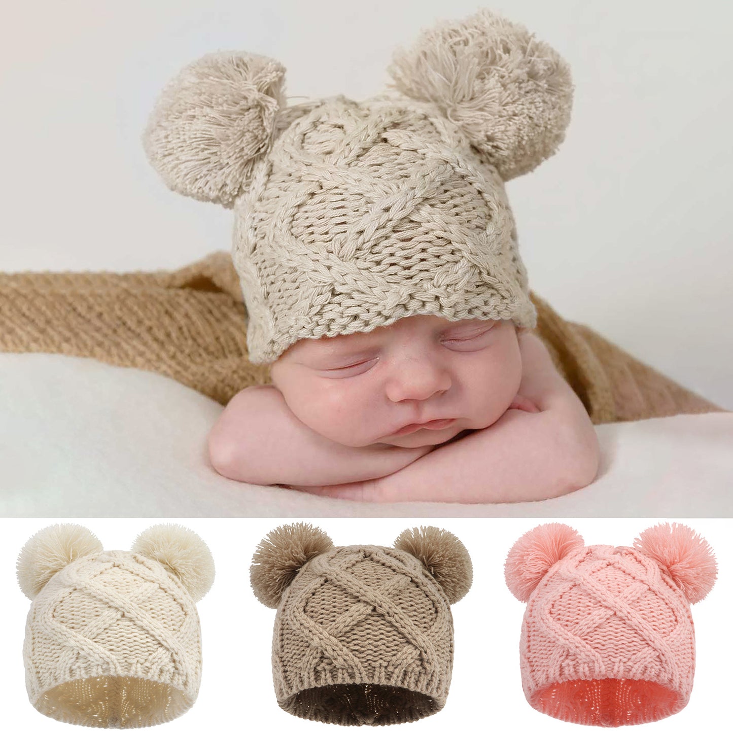Children's Knitted Wool Hat