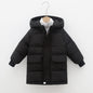 Children's Cotton Hooded Thickened Jacket