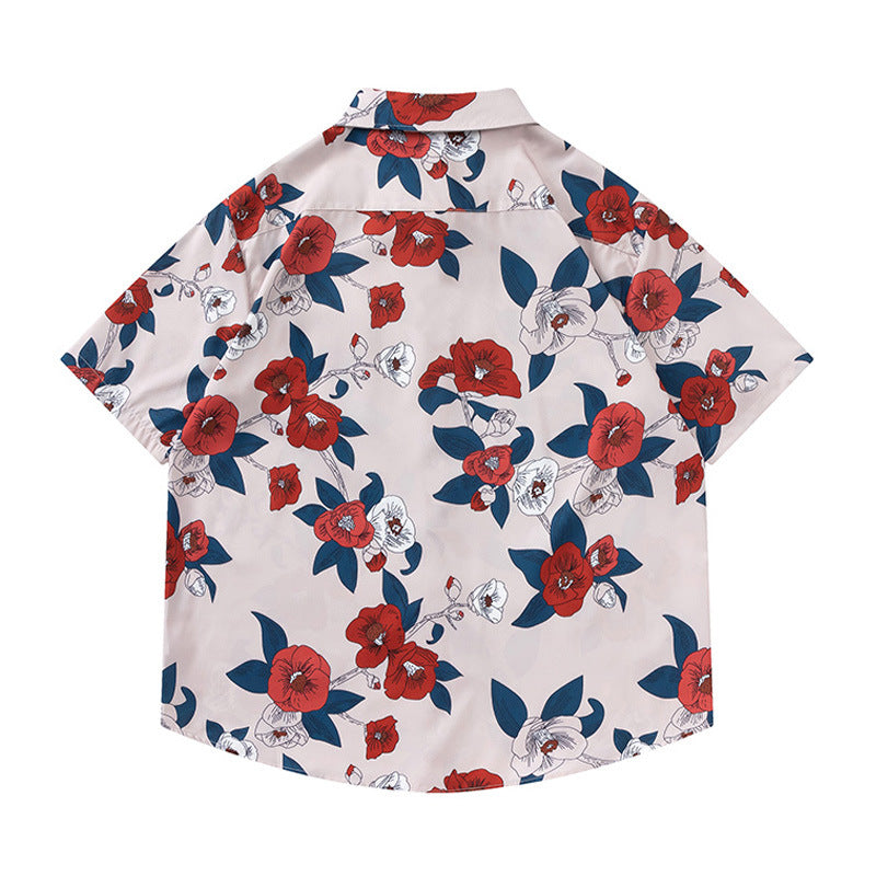 Printed oversize overshirts