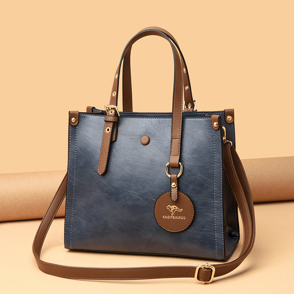 Womens Oil Wax Elegant Bag