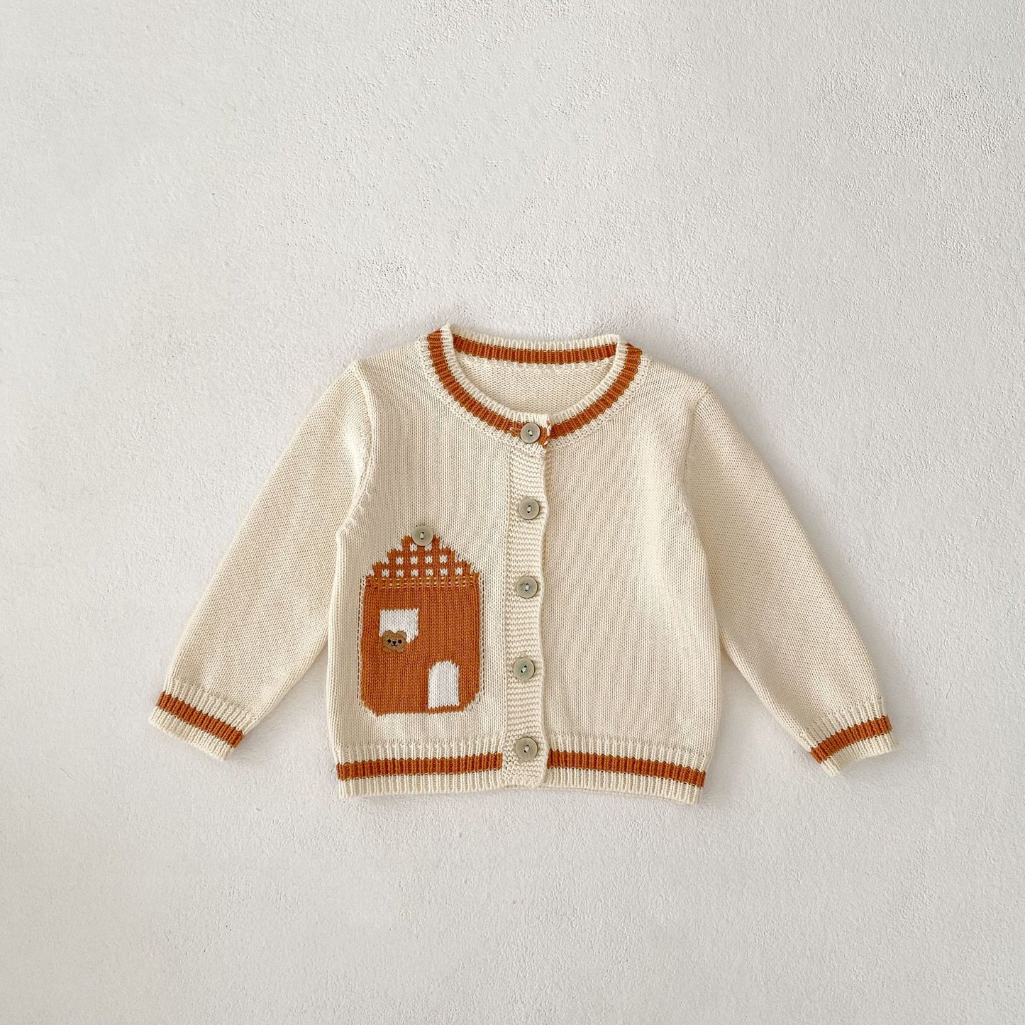 Baby Jacquard Knitted Cardigan