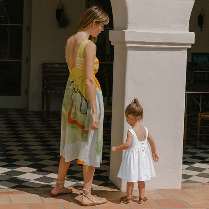 Girls’ Summer Cotton Sleeveless Dress