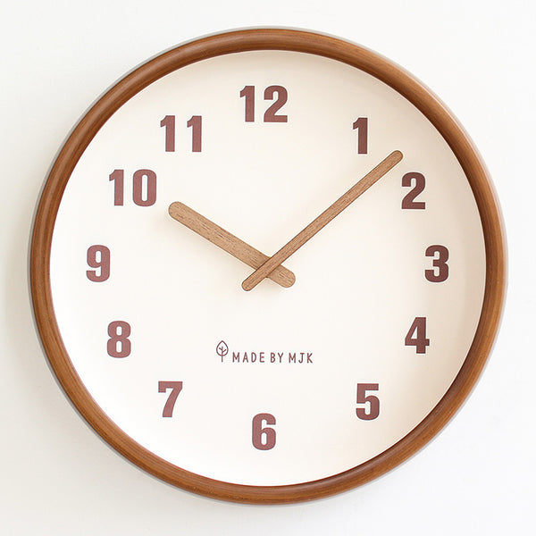 Retro Wooden Wall Clock