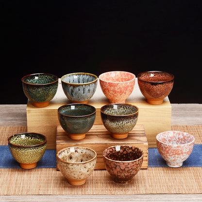 Colorful Teacup Set Gift Box Suit