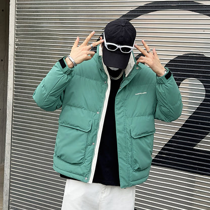 Men's Stand-up Collar Down Jacket