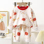 Kids Two-piece Warm Pajamas