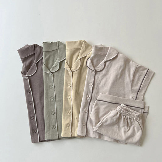 Children's Cotton Soft Pajamas Suit