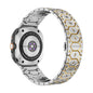 Butterfly Clasp Metallic Stainless Steel Strap
