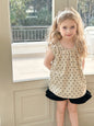 Polka Dot Sleeveless Shirt