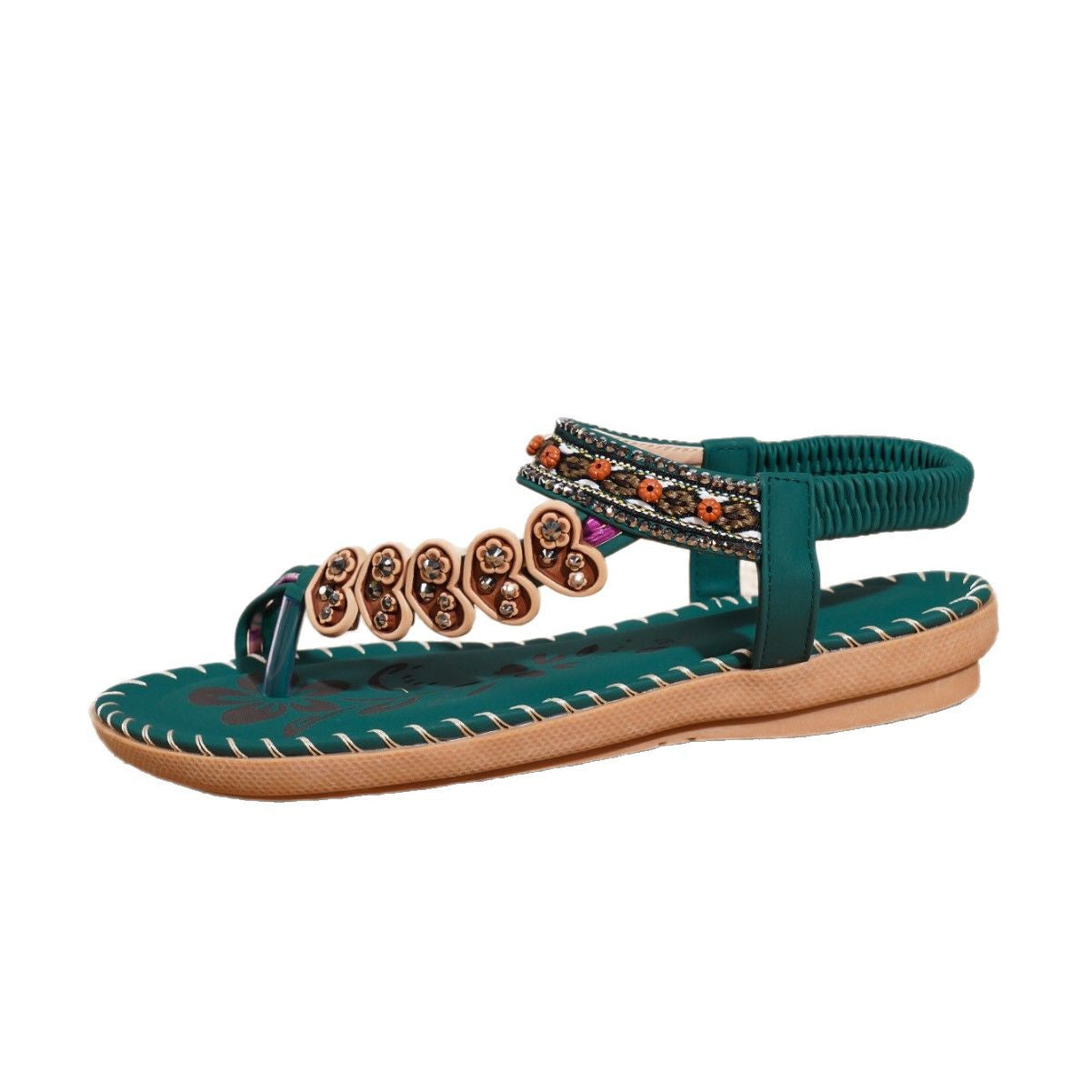 Bohemian Daily Rhinestone Sandals