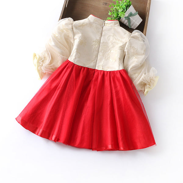 Robe de filles à la mode