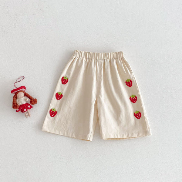 Baby Strawberry Patch Vest and Pants