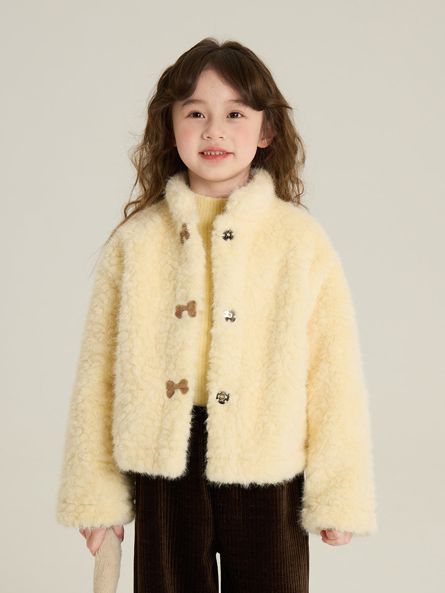 Children Single-layer Fleece-lined jacket