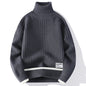 Mens Mock Neck Sweater
