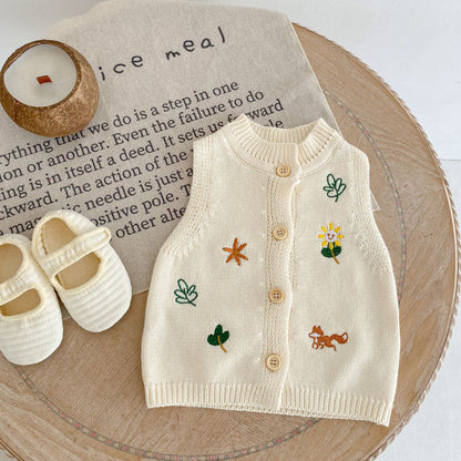 Baby Knitted Sweater Vest