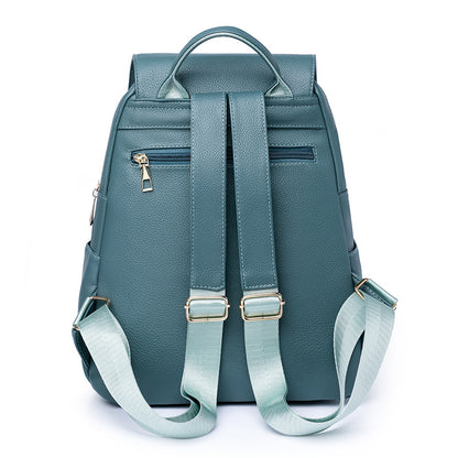 Women's Soft Leather Backpack