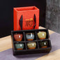Colorful Teacup Set Gift Box Suit