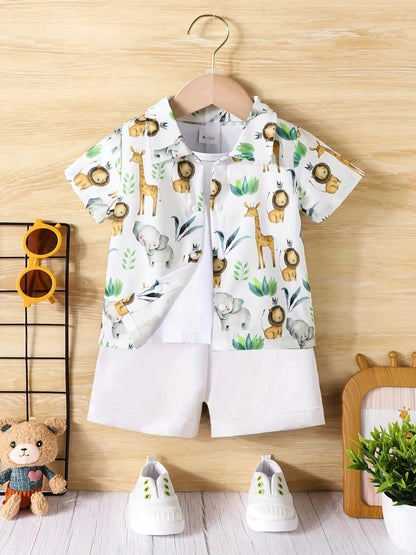 Baby Cardigan Two-piece Set