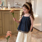 Jean Sun-top Sleeveless Top
