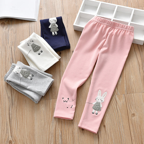 Cute Thermal Base Pants For Children