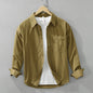 Cotton Simple Long Sleeve Shirt