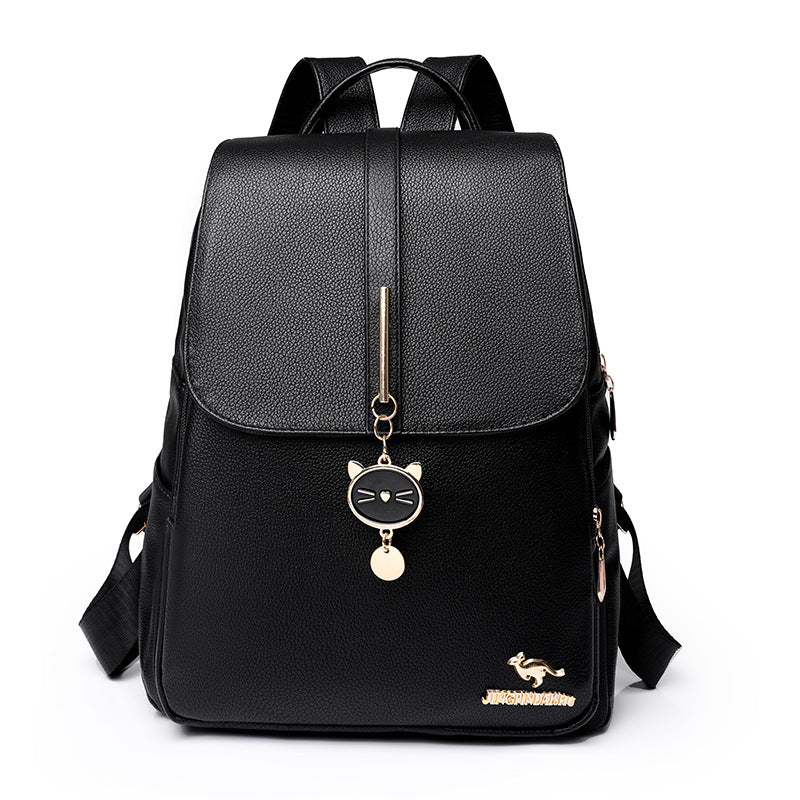 Women's Soft Leather Backpack