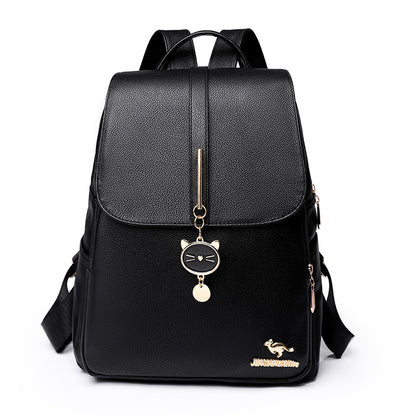 Women's Soft Leather Backpack