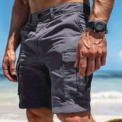 Salopette multipoche pour hommes de style européen et américain