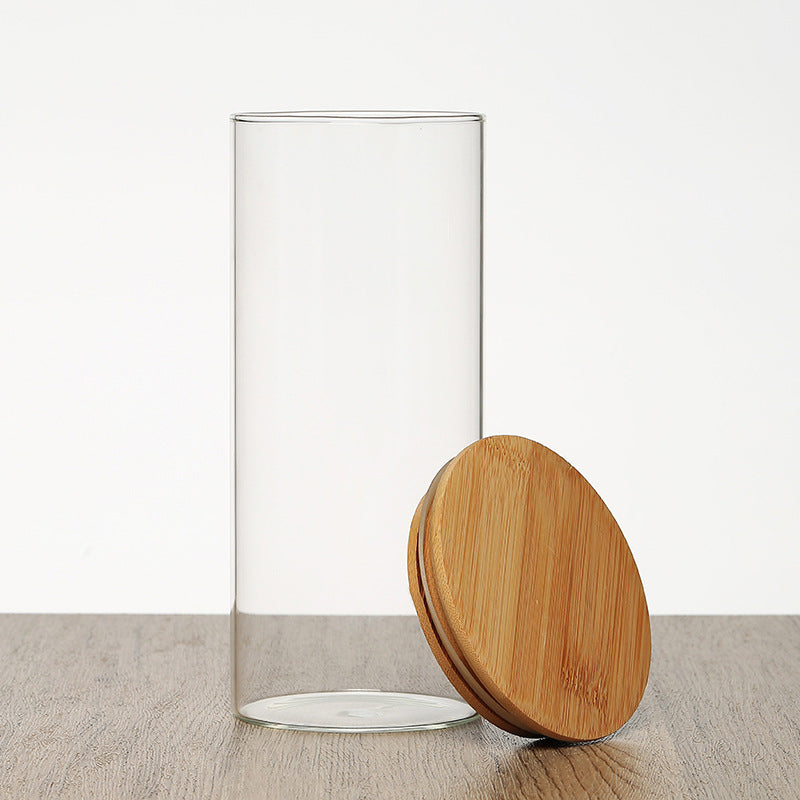 Borosilicate Sealed Glass Storage Tank Kitchen Household
