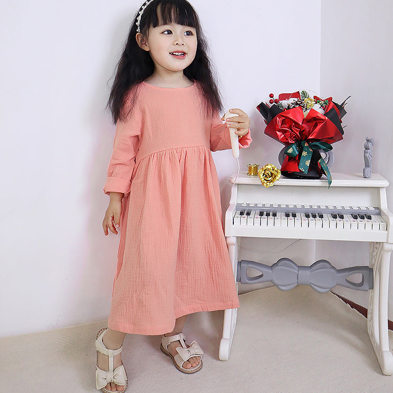 Baby Girl Western Gauze Dress