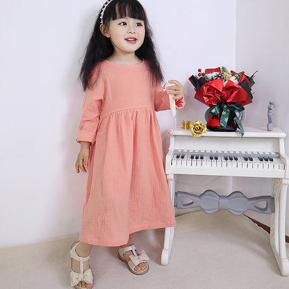 Baby Girl Western Gauze Dress