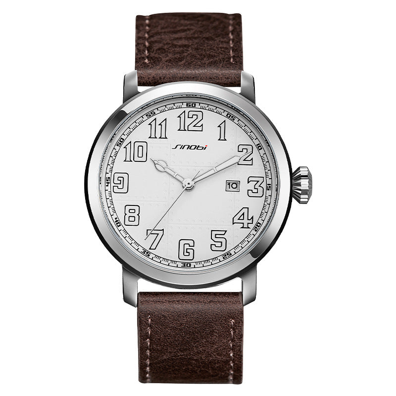 SINOBI Luminous Waterproof Quartz Watch