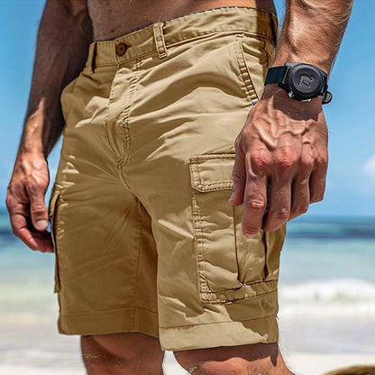 Salopette multipoche pour hommes de style européen et américain