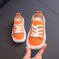 Kids Solid Color Canvas Shoes