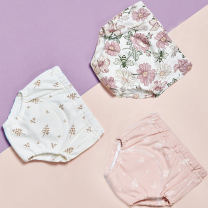 Baby Training Pants Cotton Breathable 3 Pack