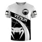 Men's Razer digital print slim-fit pullover men's short sleeve T-shirt
