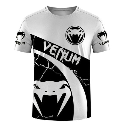 Men's Razer digital print slim-fit pullover men's short sleeve T-shirt